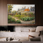 Landscape 278 Canvas Art 60 x 40 cm / Black