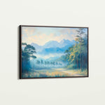 Landscape 279 Canvas Art 60 x 40 cm / Black