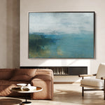 Abstract 280 Canvas Art 60 x 40 cm / Black