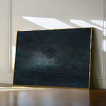 Abstract 281 Canvas Art 60 x 40 cm / Black