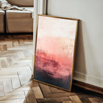 Abstract 284 Canvas Art 60 x 40 cm / Black