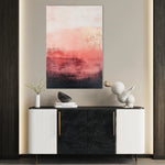 Abstract 284 Canvas Art 60 x 40 cm / Black