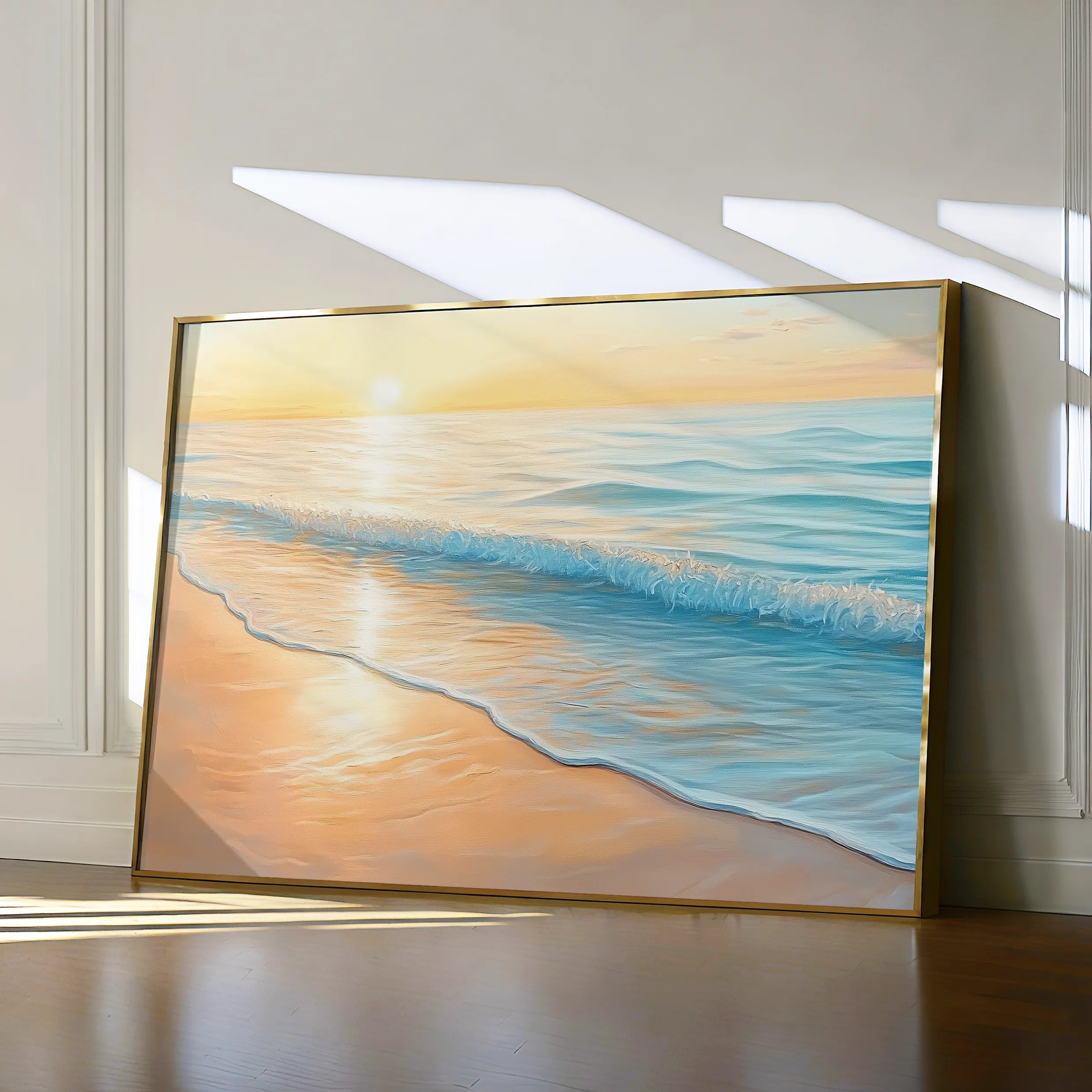 Landscape 284 Canvas Art 60 x 40 cm / Black