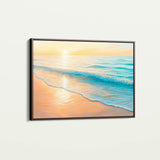 Landscape 284 Canvas Art 60 x 40 cm / Black