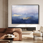 Abstract 285 Canvas Art 60 x 40 cm / Black