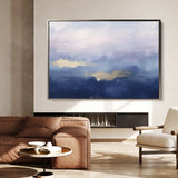 Abstract 285 Canvas Art 60 x 40 cm / Black