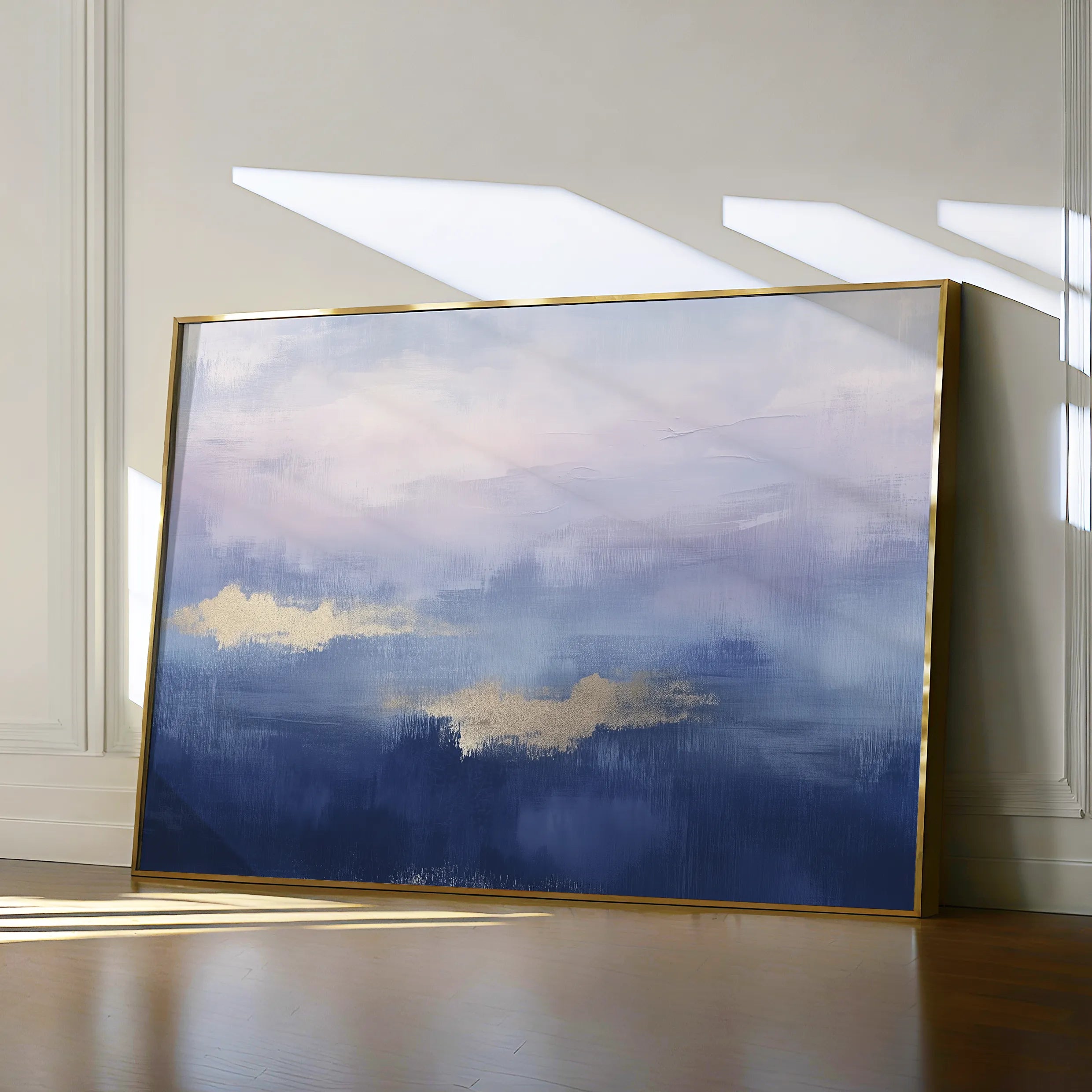 Abstract 285 Canvas Art 60 x 40 cm / Black
