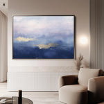 Abstract 285 Canvas Art 60 x 40 cm / Black