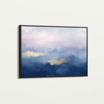 Abstract 285 Canvas Art 60 x 40 cm / Black