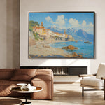Landscape 285 Canvas Art 60 x 40 cm / Black