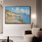 Landscape 285 Canvas Art 60 x 40 cm / Black