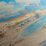 Landscape 285 Canvas Art 60 x 40 cm / Black