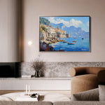 Landscape 286 Canvas Art 60 x 40 cm / Black