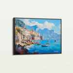 Landscape 286 Canvas Art 60 x 40 cm / Black