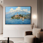 Landscape 287 Canvas Art 60 x 40 cm / Black