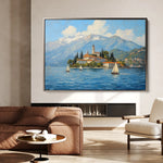 Landscape 287 Canvas Art 60 x 40 cm / Black