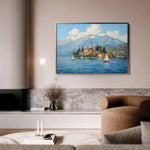 Landscape 287 Canvas Art 60 x 40 cm / Black