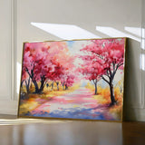 Landscape 288 Canvas Art 60 x 40 cm / Black