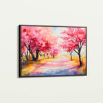 Landscape 288 Canvas Art 60 x 40 cm / Black