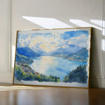 Landscape 290 Canvas Art 60 x 40 cm / Black