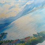 Landscape 290 Canvas Art 60 x 40 cm / Black