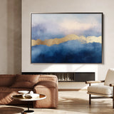Abstract 291 Canvas Art 60 x 40 cm / Black