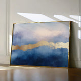 Abstract 291 Canvas Art 60 x 40 cm / Black