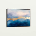 Abstract 291 Canvas Art 60 x 40 cm / Black