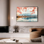 Landscape 291 Canvas Art 60 x 40 cm / Black