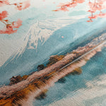 Landscape 291 Canvas Art 60 x 40 cm / Black