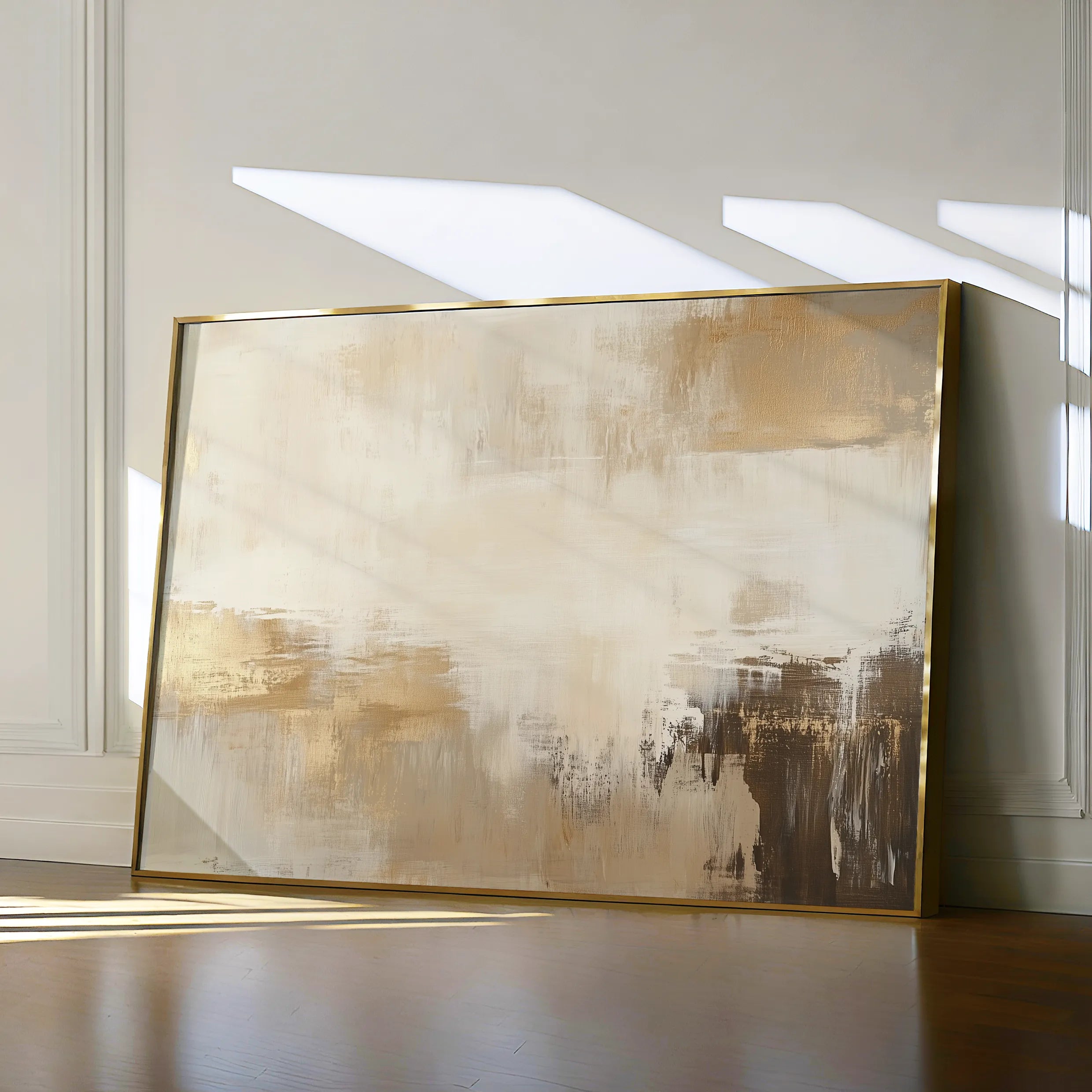 Abstract 293 Canvas Art 60 x 40 cm / Black