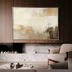 Abstract 293 Canvas Art 60 x 40 cm / Black