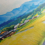 Landscape 293 Canvas Art 60 x 40 cm / Black
