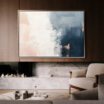 Abstract 294 Canvas Art 60 x 40 cm / Black