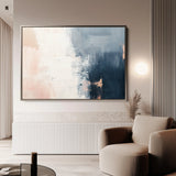 Abstract 294 Canvas Art 60 x 40 cm / Black