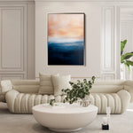 Abstract 295 Canvas Art 60 x 40 cm / Black