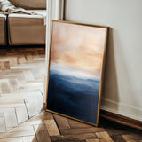Abstract 295 Canvas Art 60 x 40 cm / Black
