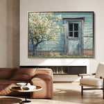 Landscape 295 Canvas Art 60 x 40 cm / Black