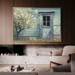 Landscape 295 Canvas Art 60 x 40 cm / Black