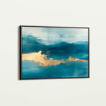 Abstract 296 Canvas Art 60 x 40 cm / Black