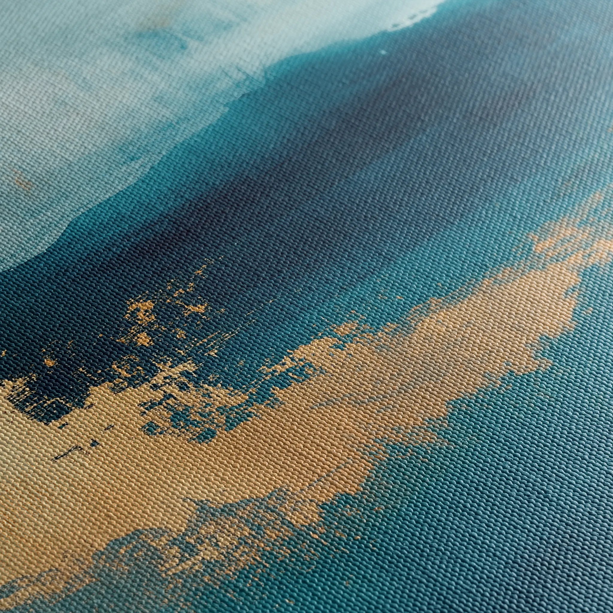Abstract 296 Canvas Art 60 x 40 cm / Black