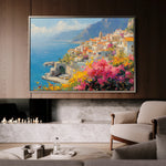 Landscape 296 Canvas Art 60 x 40 cm / Black