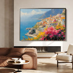 Landscape 296 Canvas Art 60 x 40 cm / Black