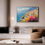 Landscape 296 Canvas Art 60 x 40 cm / Black
