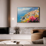 Landscape 296 Canvas Art 60 x 40 cm / Black