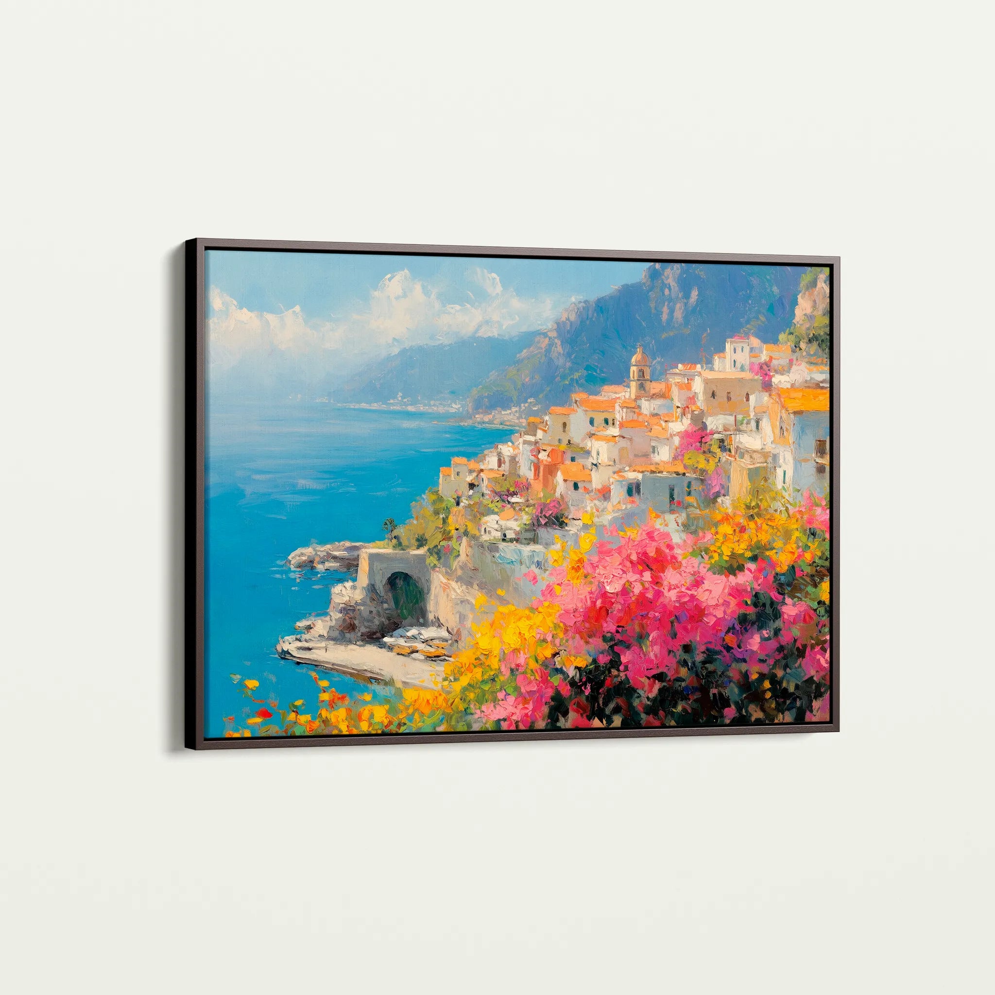 Landscape 296 Canvas Art 60 x 40 cm / Black