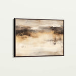 Abstract 297 Canvas Art 60 x 40 cm / Black