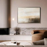 Abstract 298 Canvas Art 60 x 40 cm / Black