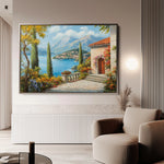 Landscape 298 Canvas Art 60 x 40 cm / Black