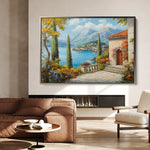 Landscape 298 Canvas Art 60 x 40 cm / Black